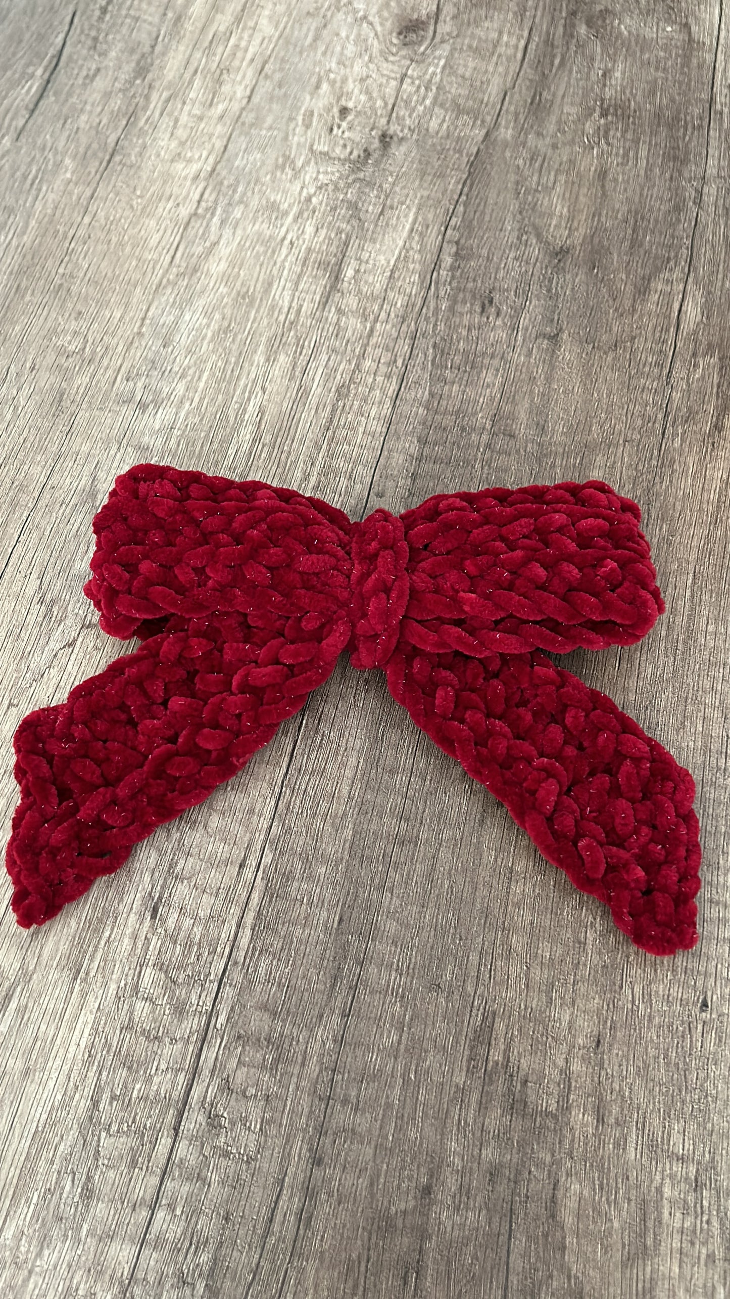 Lazo Rojo Love Crochet