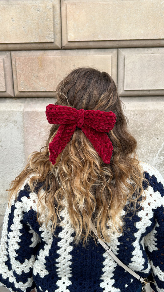 Lazo Rojo Love Crochet