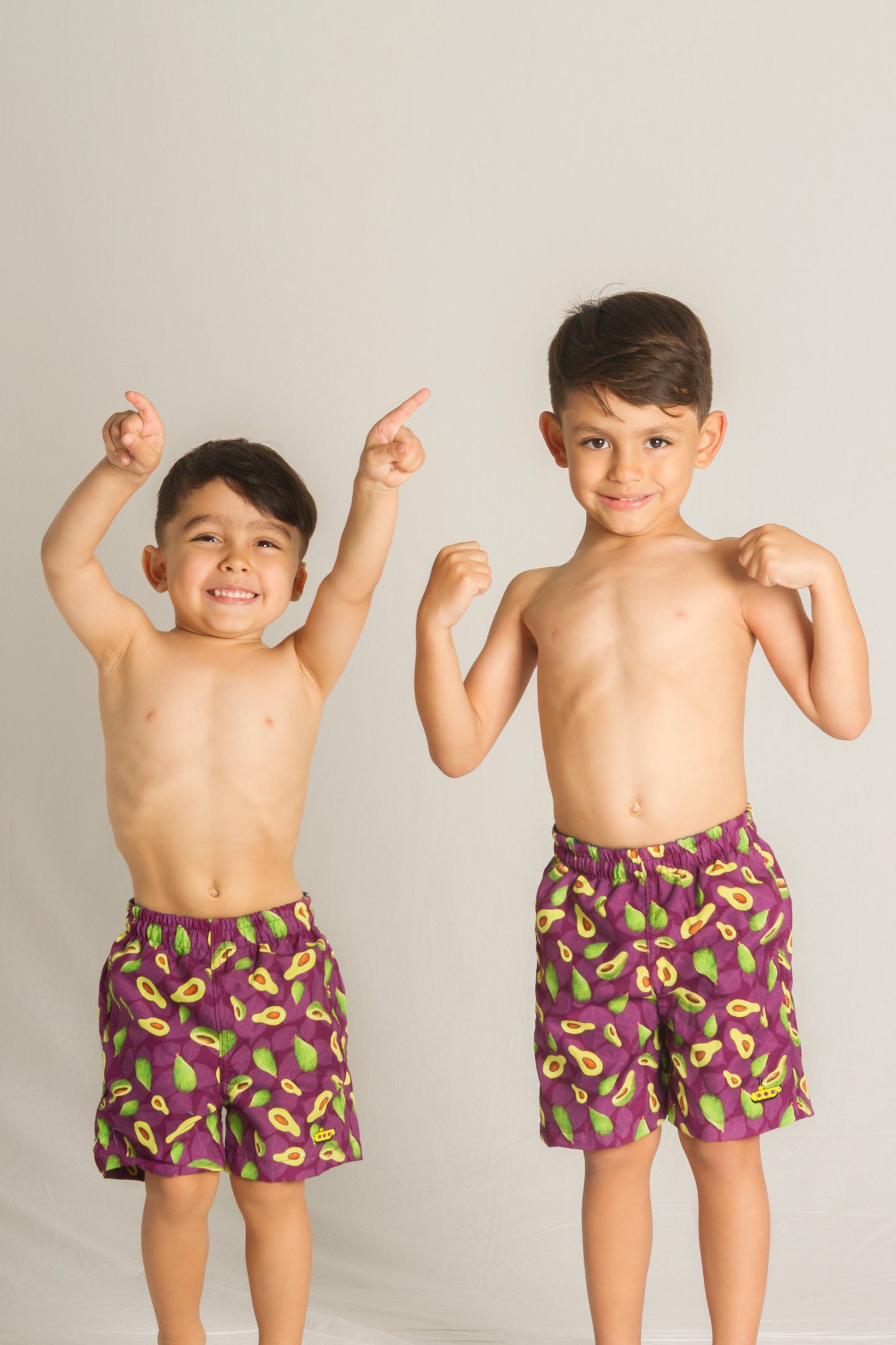 Short bañador niño Aguacates - Alejandra Santoalla