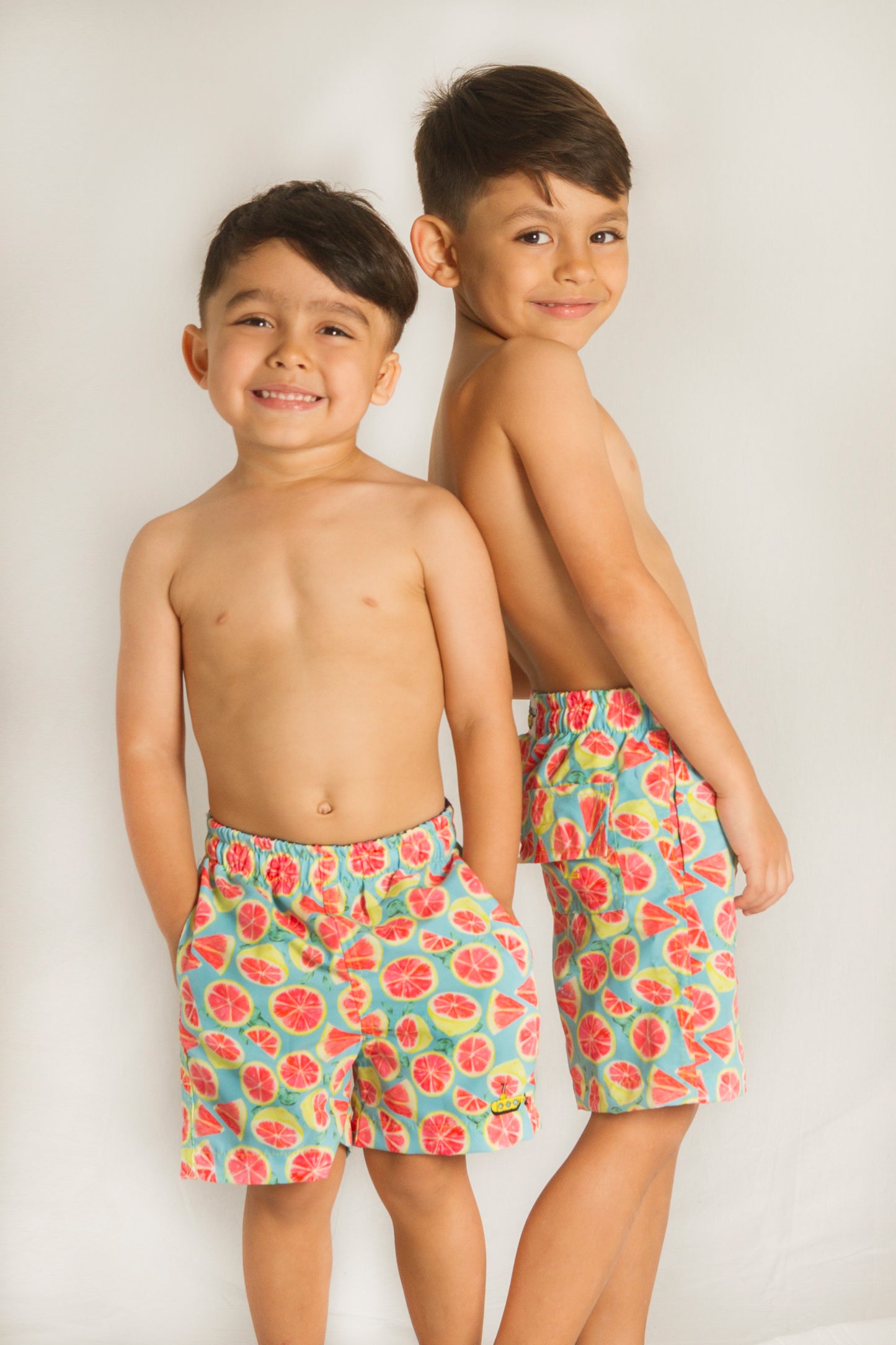 Short bañador niño Toronjas - Alejandra Santoalla