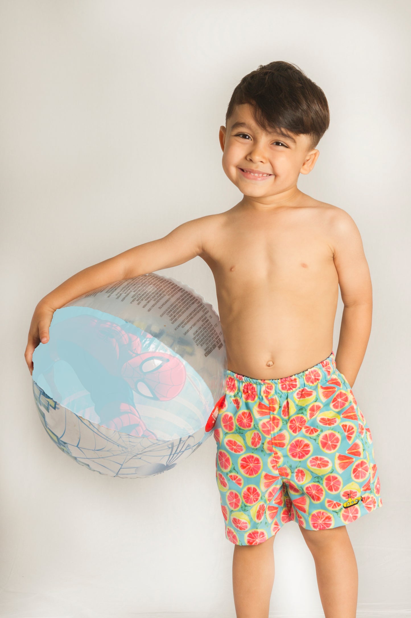 Short bañador niño Toronjas - Alejandra Santoalla