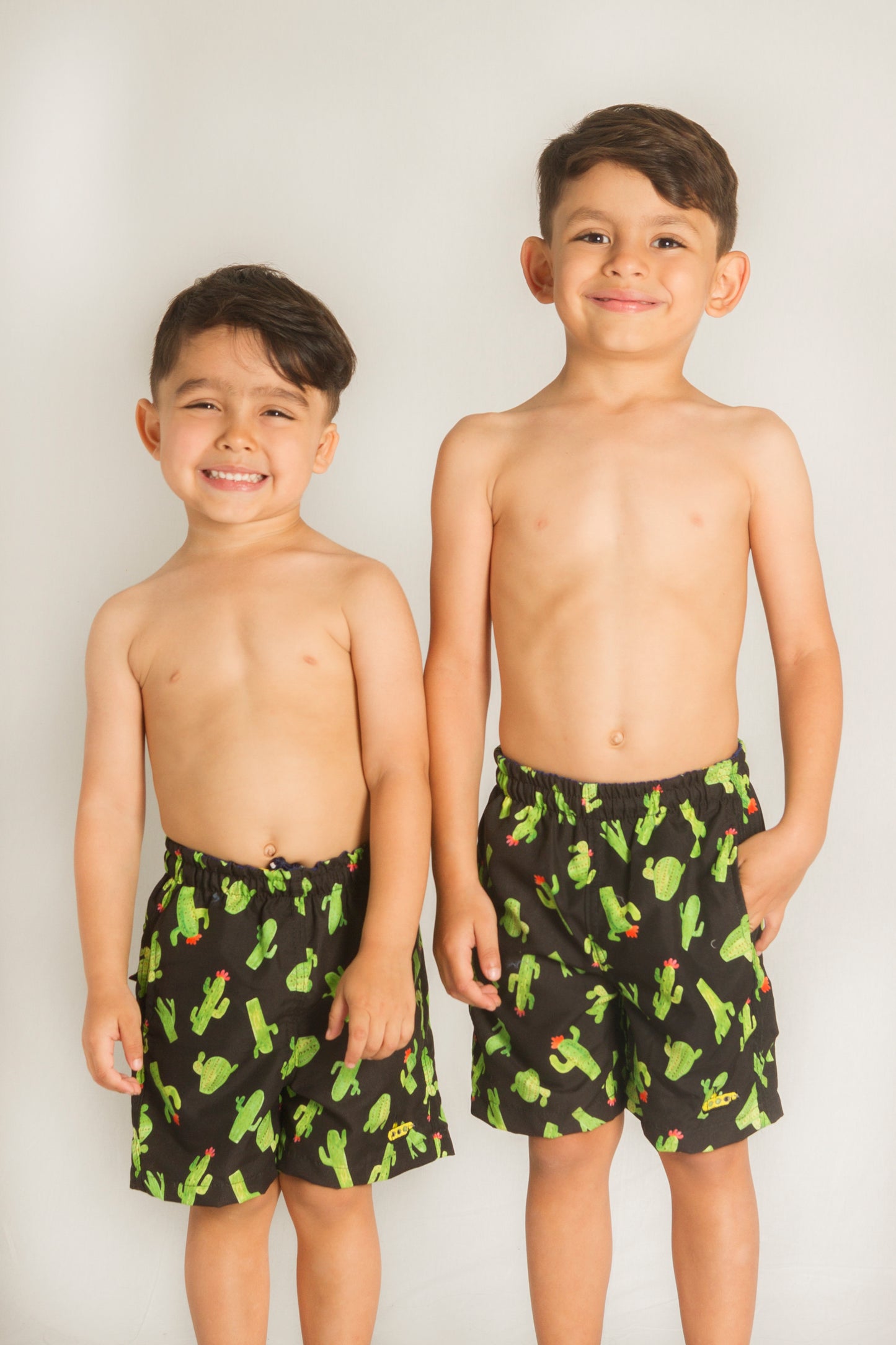 Short bañador niño Cactus - Alejandra Santoalla