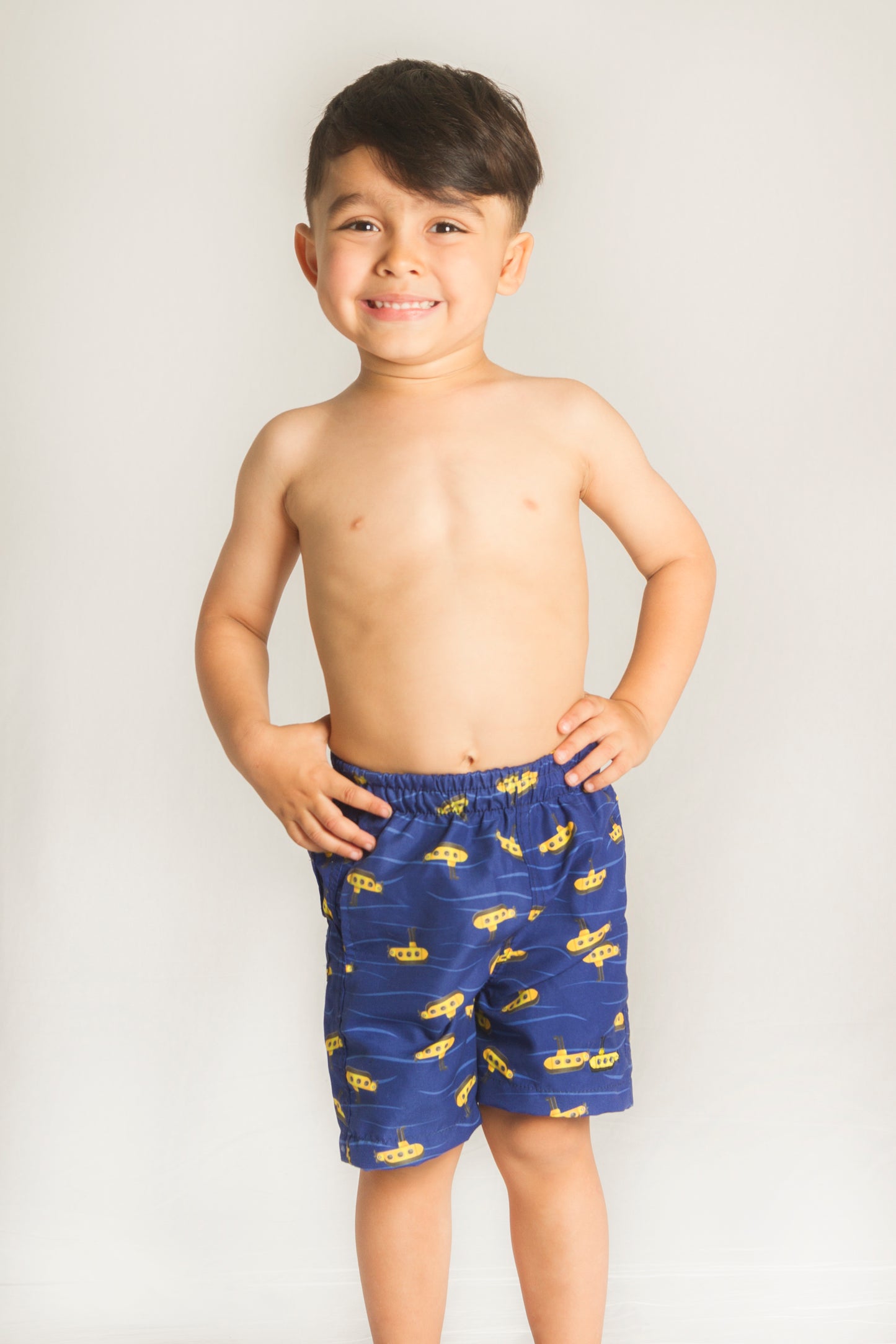 Short bañador niño Submarinos - Alejandra Santoalla