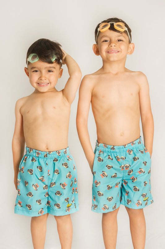 Short bañador niño Perritos - Alejandra Santoalla
